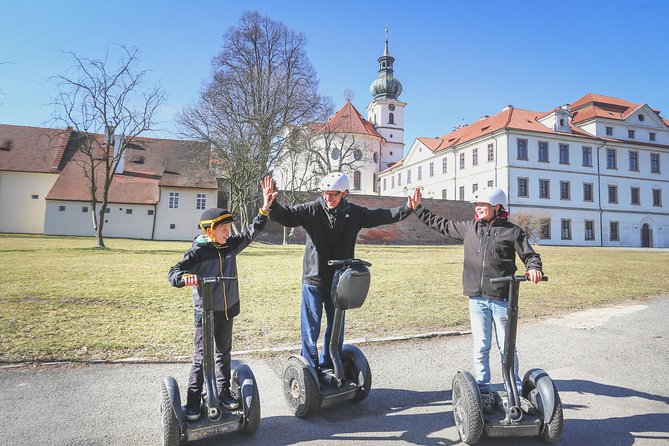 1.5h Small Group Segway Tour & Free Taxi Transfer ️with PragueWay - Strahov Monastery and its 1143 foundation