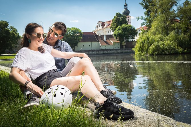 1.5h Small Group Segway Tour & Free Taxi Transfer ️with PragueWay - The Great Strahov Stadium and its huge scale