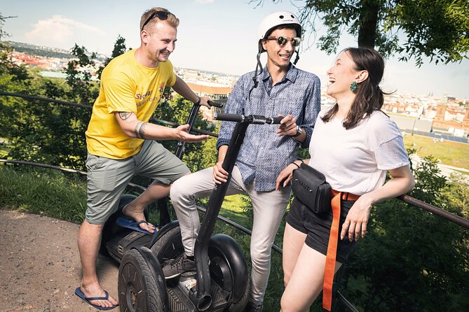 1.5h Small Group Segway Tour & Free Taxi Transfer ️with PragueWay - What the free taxi transfer adds
