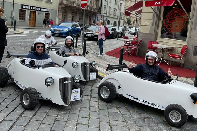 1-Hour Ride Across the Prague in Mini Hot Rod Car - Why a mini hot rod changes your view of Prague