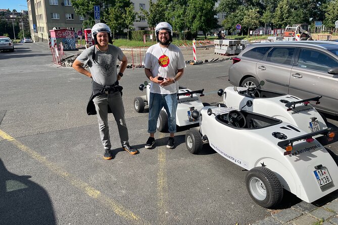 1-Hour Ride Across the Prague in Mini Hot Rod Car - What the ride feels like on real Prague streets