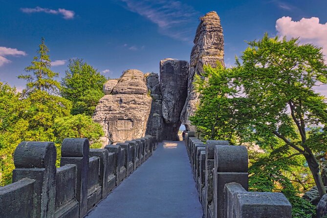 2 Countries Bohemian and Saxon Switzerland tour from Prague - Hřensko links the German and Czech sections