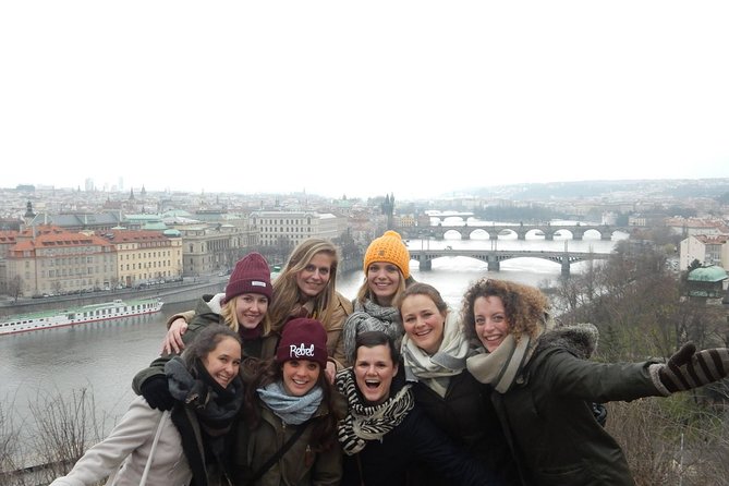 3-hour Complete Prague Bike Tour - Crossing to Mala Strana and pausing in Kampa Park