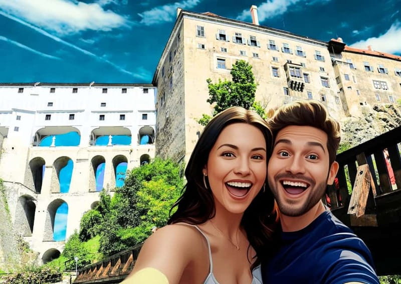 5h All-in SUMMER Tour River Cruise, Castle, Lunch & Treats☀️ - Starting in Svornosti Square and St. Vitus Church