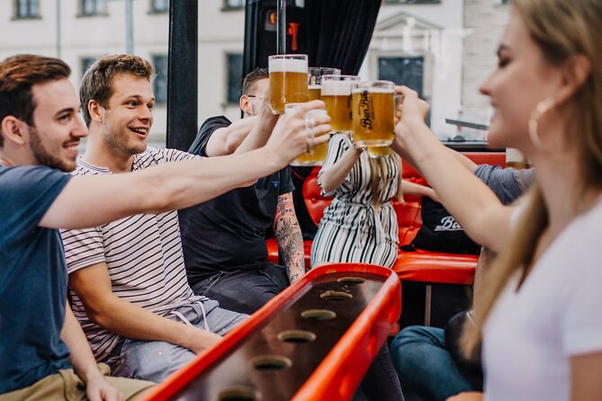 Adults-only Prague Beer Bus Tour - Rolling through Prague’s Old Town