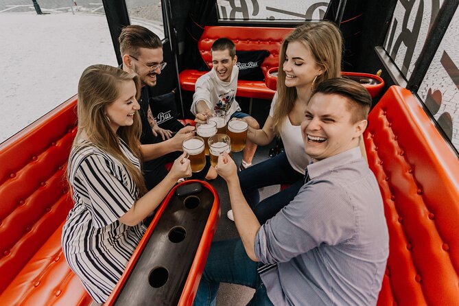 Adults-only Prague Beer Bus Tour - Starting at Hradčanská and getting oriented