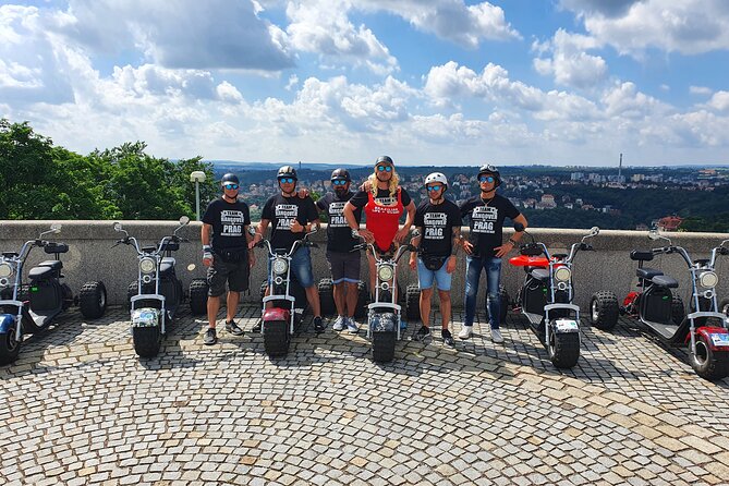 Amazing !!! Electric Trike Tour of Prague, live guide included - Prague Castle, Strahov, and Petrín