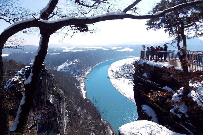 Bohemian and Saxon Switzerland All inclusive trip - Winter Tour - Crossing into Bohemian Switzerland