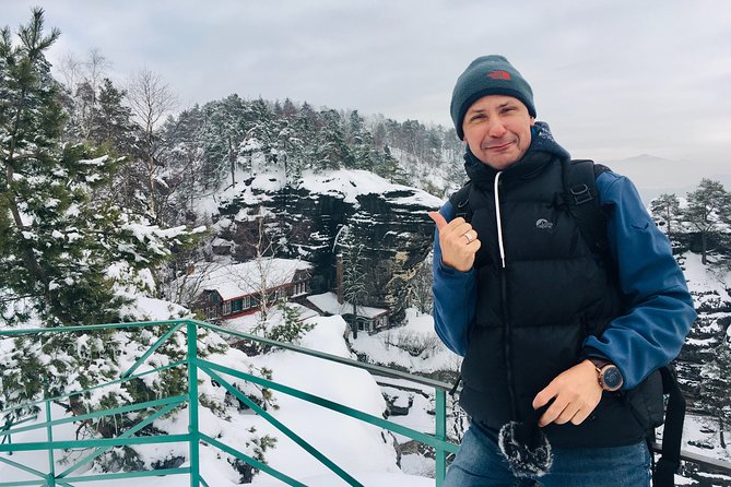 Bohemian And Saxon Switzerland Winter Tour from Prague - Lunch near Hrensko brings the day back to earth