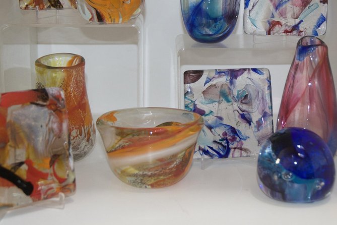 Bohemian Glass blowing in Prague - Standing close to molten glass