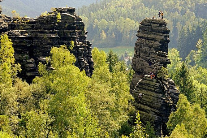 Bohemian & Saxon Switzerland From Prague-Travelers' Choice 2025 - Hřensko and the approach to Pravčická Gate