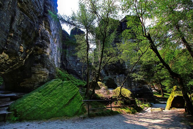 Bohemian Switzerland From Prague with Brewery Tour & Beer Tasting - Bastei Bridge and the ruins of Neurathen Castle