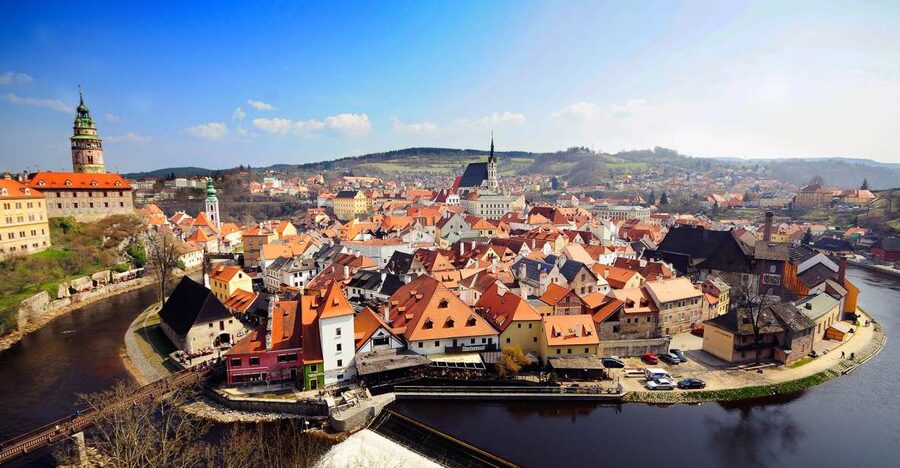 Český Krumlov - with entrance to the castle - Starting at náměstí Republiky 1037/3