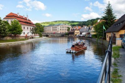 Wooden Raft River Cruise
