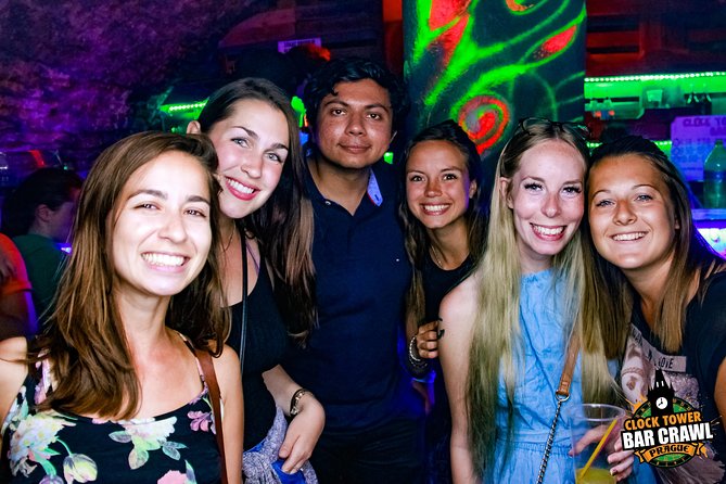 Clock Tower Bar Crawl ending at Prague's BIGGEST rooftop CLUB - Finishing at Prague’s large rooftop club