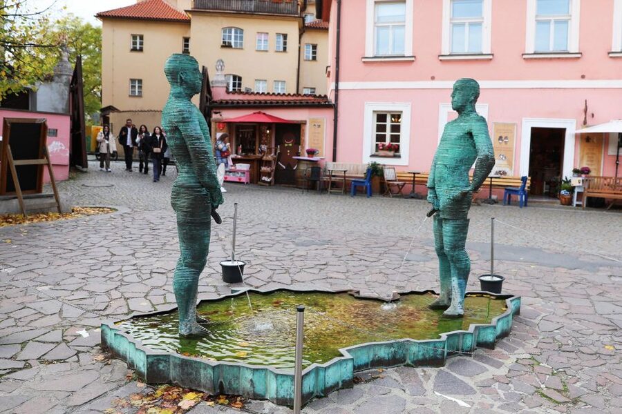 Contemporary art tour in Prague: the works of David Černý - Why David Černý gives Prague a different face