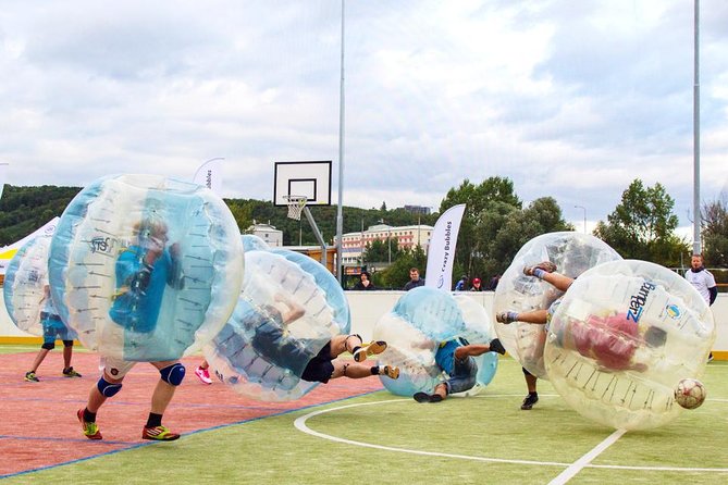 Crazy Bubbles - Bubble Football & Other Activities - What happens during the two-hour session