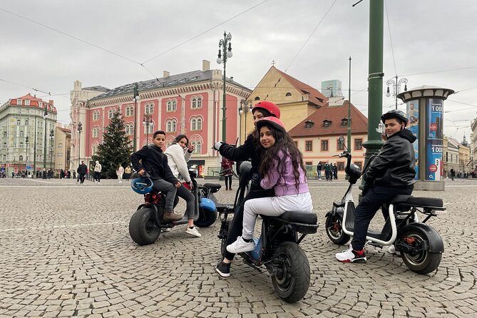 Create your own route on eScooter and enjoy Prague on wheels! - Old Town Square and the city’s grandest introductions