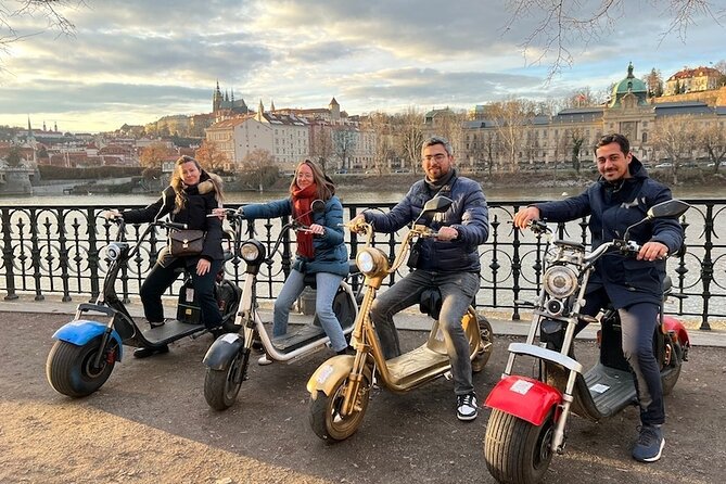 Create your own route on eScooter and enjoy Prague on wheels! - Rudolfinum and the National Theatre