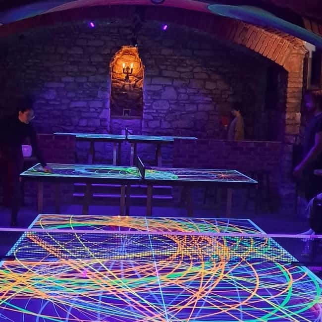 Crew Bar Prague: Open bar, ping pong or shuffleboard game - What your 60 minutes look like