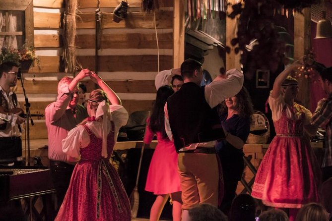 Czech Folklore Show with dinner and transfer - Dinner, mead, beer, and wine