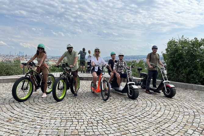 E-Bike, E-Scooter Viewpoint Fun Tour - Starting in Malá Strana at Prague Segway Tours
