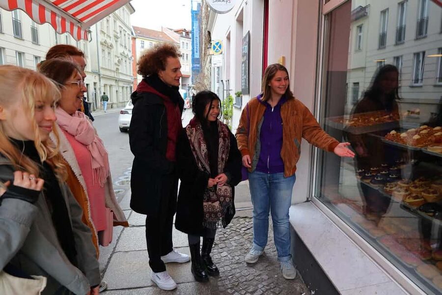 Eating Berlin: City Center Food & Beer Tour - Starting with a Berliner donut