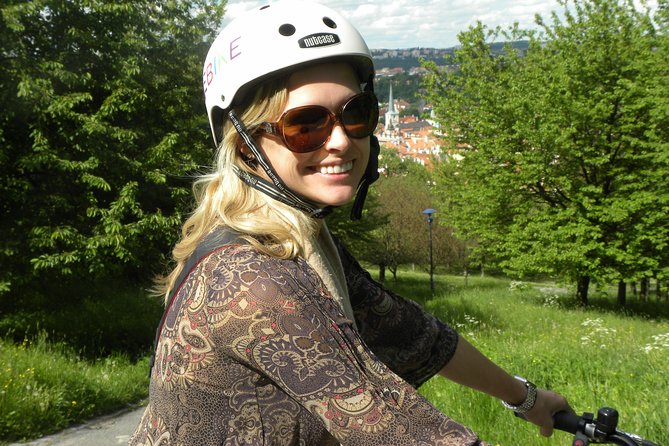 Ebike Prague Tour - The return through greenery, Kampa, and Charles Bridge