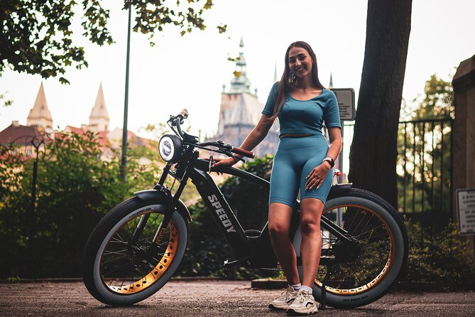 Ebike Sunset tour of Prague - Letna Park trades city traffic for open views