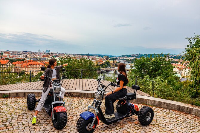 Electric Trike Tour in Prague - City Sightseeing & Fun Riding - Wenceslas Square and the Powder Tower
