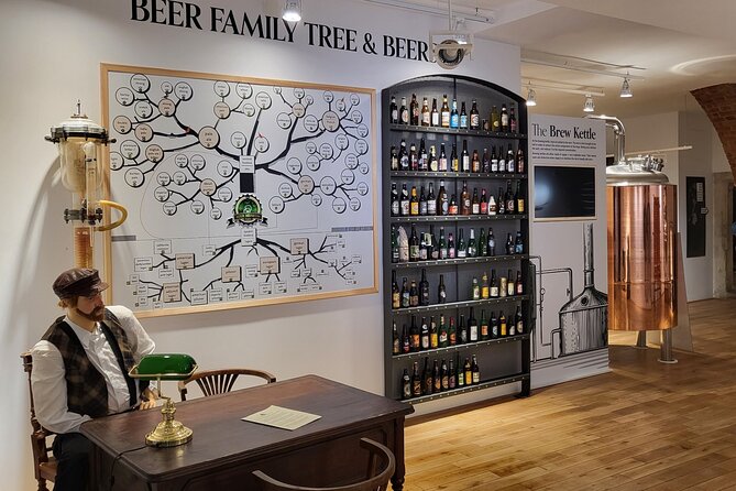 Enjoy 3 beers in Czech Beer Museum - A compact look at Czech brewing history