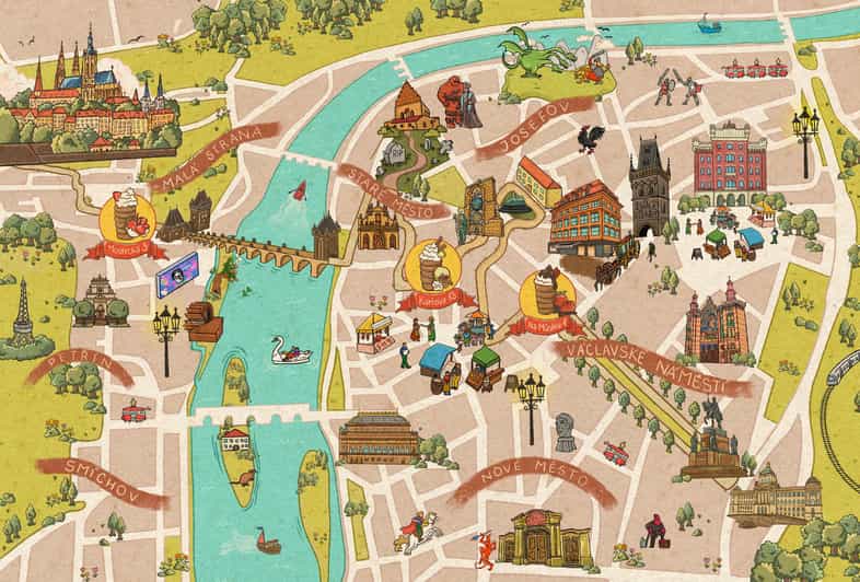 Explore Prague with our chimney cake Prague trail! - What the Prague chimney cake trail really is