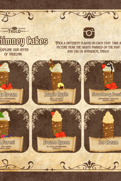 Explore Prague with our chimney cake Prague trail!
