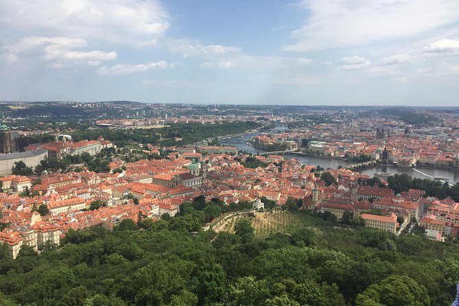 FAT TIRE E-BIKE GREAT TOUR - river, parks & panoramic views tour - Letná Park and the Metronome viewpoint