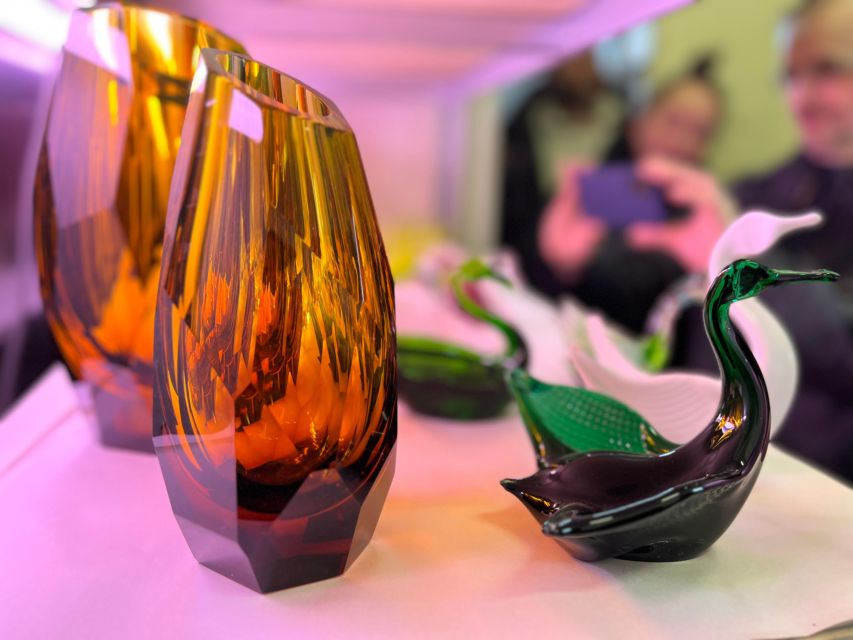 From Prague: Bohemian Glass Crystal Private Tour with Lunch - Jiří Pačinek’s sculptures, Glass Garden, and Crystal Temple