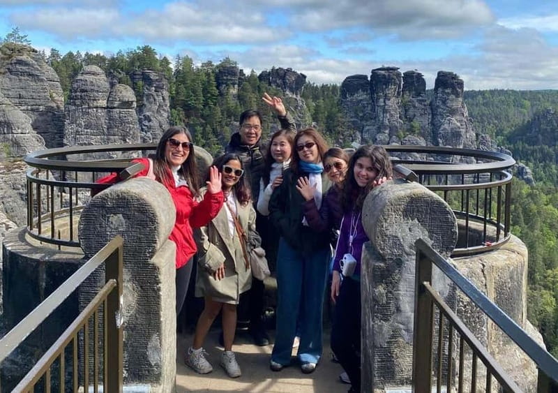 From Prague: Bohemian & Saxon Switzerland All-Inclusive Tour - The forest approach to Pravcicka Gate