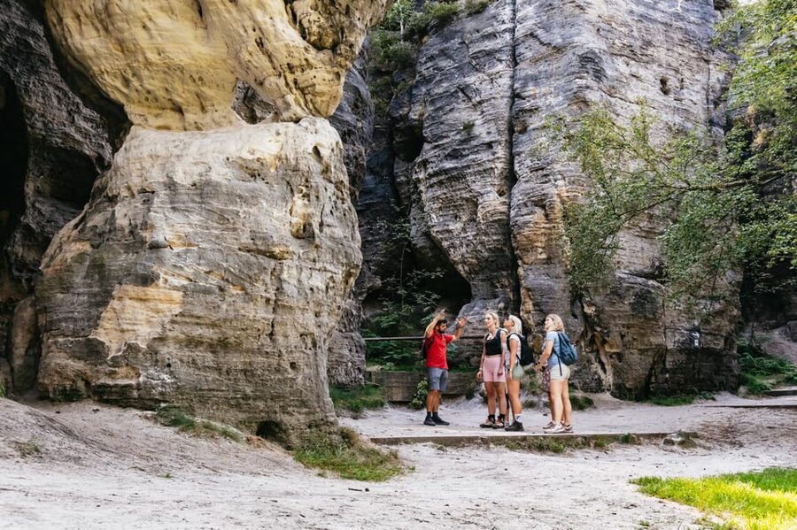 From Prague: Bohemian & Saxon Switzerland Iconic Day Trip - Pravčická Brána and the longest walk