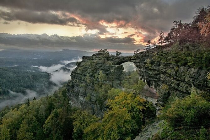 From Prague: Bohemian & Saxon Switzerland Small-Group Hike - Hiking to Pravčická Gate