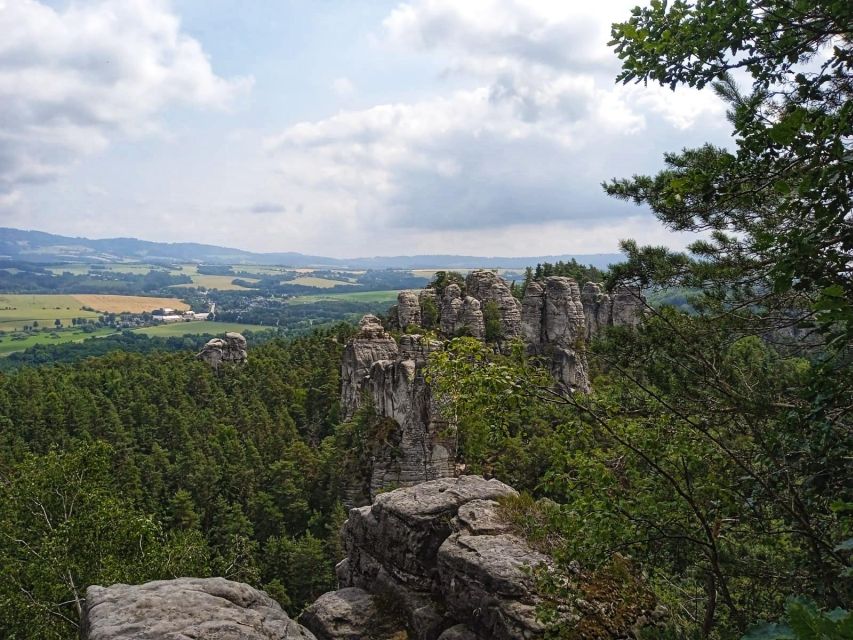 From Prague: Full-Day Bohemian Paradise Guided Hiking Trip - Valdštejn Castle adds a medieval pause
