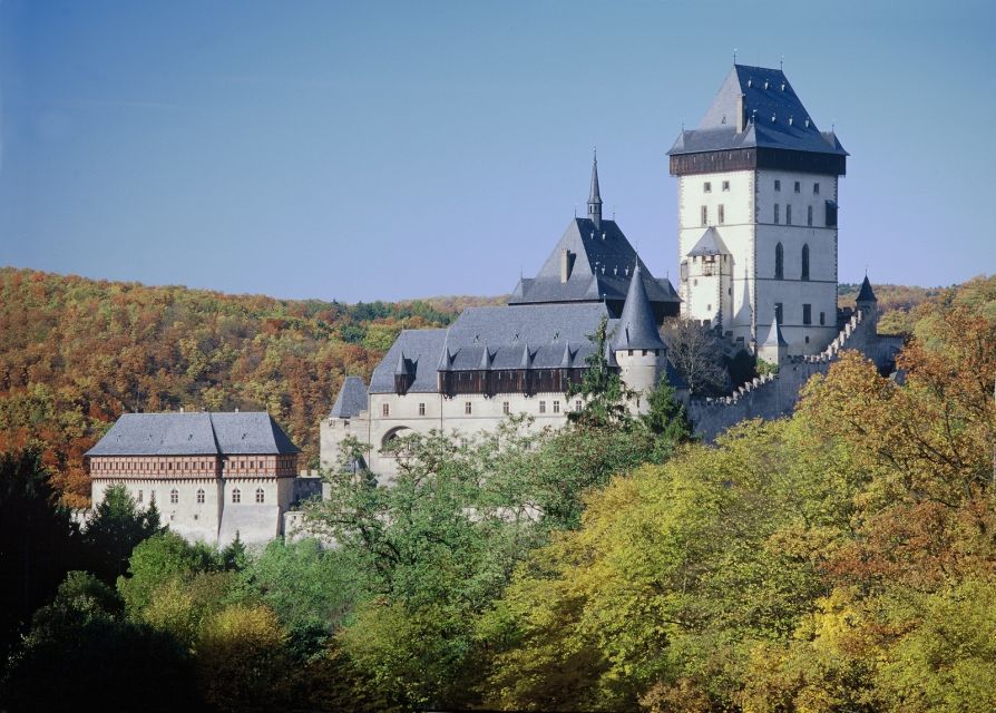 From Prague: Half-Day Karlstejn Castle Tour - Walking Up to the Castle