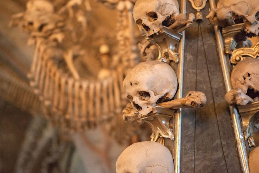 From Prague: Kutna Hora UNESCO Site Tour with Bone Chapel - Sankturin House, the Italian Court, and the medieval center