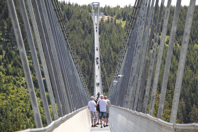 From Prague: Sky Bridge721 & The Sky Walk Tour Full-Day Epic Trip - The private ride from Prague