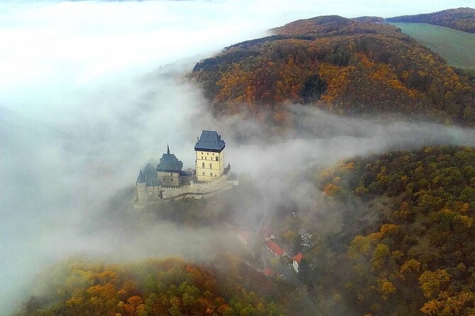 From Prague: Small-Group Karlstejn Castle & Koneprusy Caves Trip - Three Bohemian sights in one long day