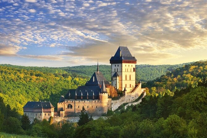 From Prague: Small-Group Karlstejn Castle & Koneprusy Caves Trip - Koněprusy Caves are more than a quick underground walk