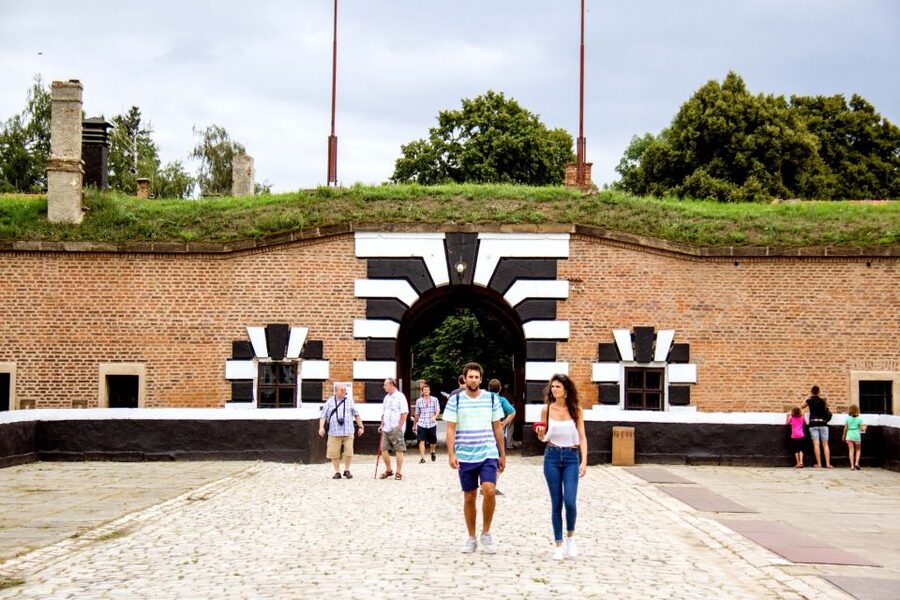 From Prague: Terezin Concentration Camp Tour - The Small Fortress and its Gestapo prison history