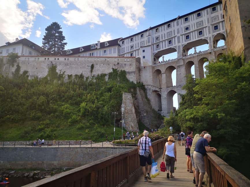 From Prague to the fabulous Cesky Krumlov:fullday experience - Taking a proper lunch break in Český Krumlov