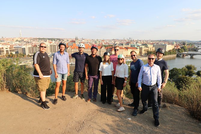Grand City Tour of Prague on Cruiser e-Bikes or e-Scooters - Kafka, Rudolfinum, and the Jewish Quarter