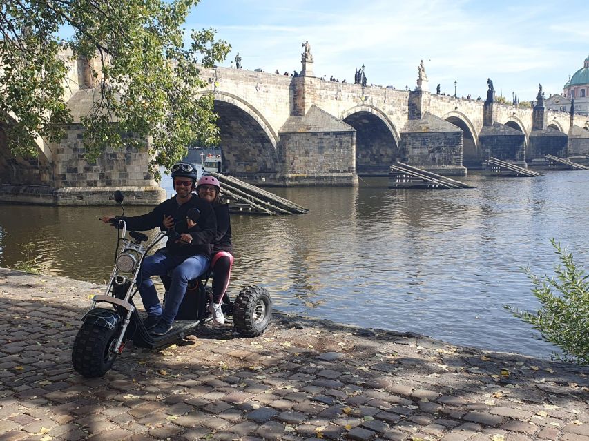 Grand City Tour on Electric Trike in Prague - Live Guided - Letná Park and the Prague Metronome