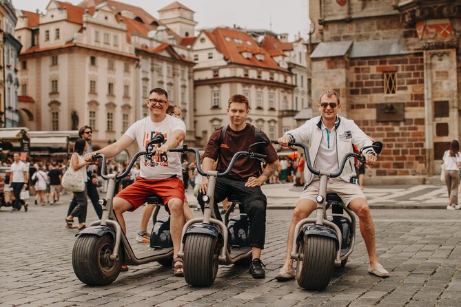 Guided sightseeing e-scooter tour of Prague: 2 hours - Why an e-scooter works well in Prague