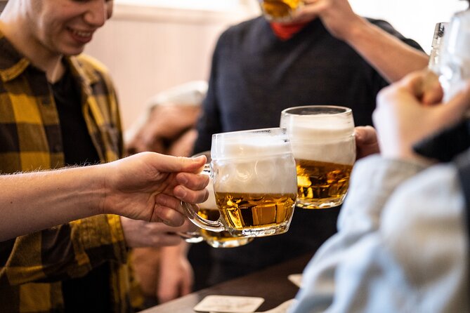Hidden Beer Gems of Old Prague - Starting at the Franz Kafka rotating head